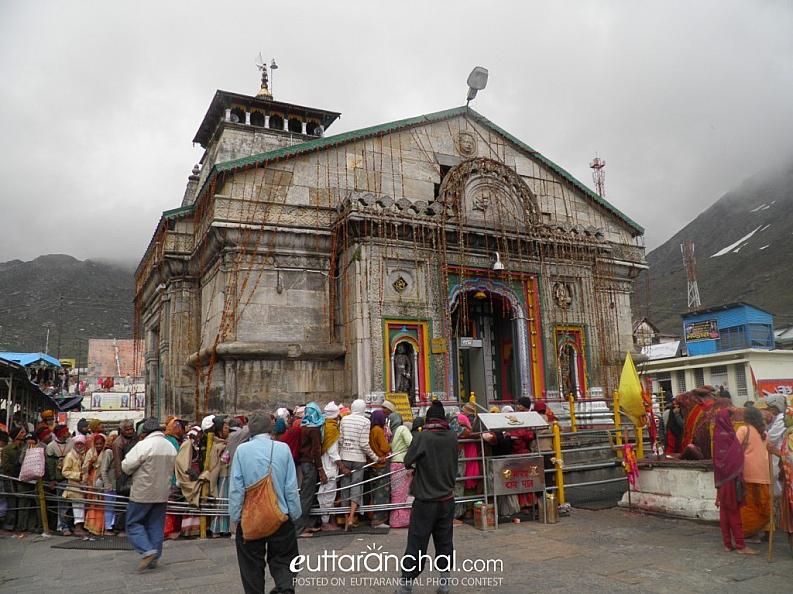 Shri Kedarnath Temple at Full Glory