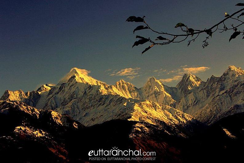 Mount panchachuli peaks.