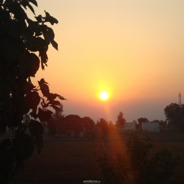 nice view of Sun Rising