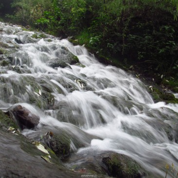 A Waterfall in Nainital.